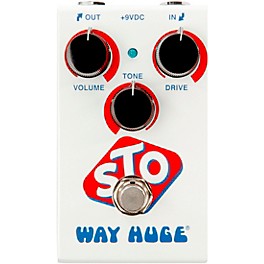 Way Huge Electronics Smalls STO Overdrive Effects Pedal White