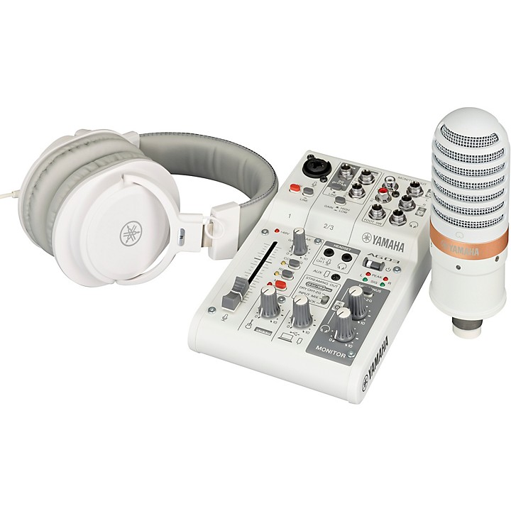 AG03MK2 3-Channel Loopback Audio USB Mixer - Yamaha USA