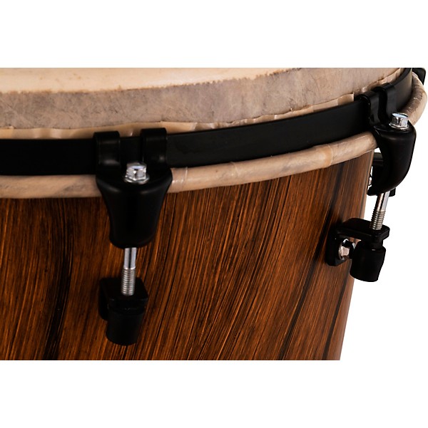 Pearl Top Tuned Djembe with Seamless Synthetic Shell 14 in. Artisan Weathered Oak
