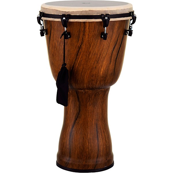Pearl Top Tuned Djembe with Seamless Synthetic Shell 14 in. Artisan Weathered Oak