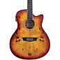 Washburn Deep Forest Burl ACE Acoustic-Electric Guitar Amber Fade thumbnail