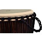 Pearl Rope Tuned Djembe With Seamless Synthetic Shell 14 in. Artisan Straight Grain Limba