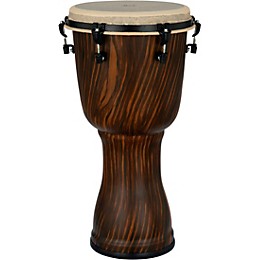 Pearl Top Tuned Djembe With Seamless Synthetic Shell 12 in. Artisan Straight Grain Limba