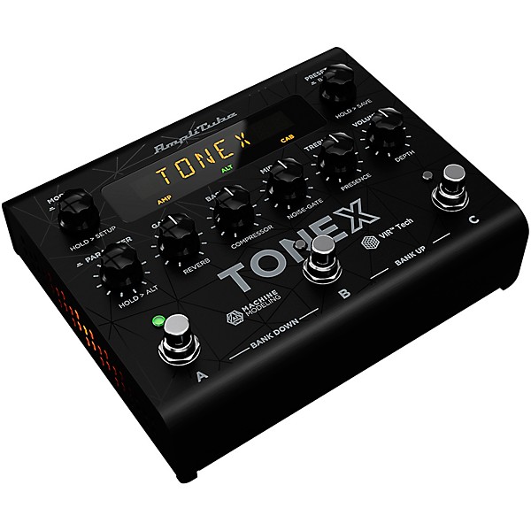 IK Multimedia TONEX Modeling Amp and Distortion Effects Pedal Black