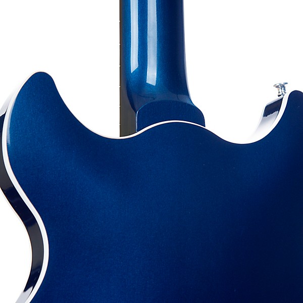 Harmony Comet Semi-Hollow Electric Guitar Midnight Blue