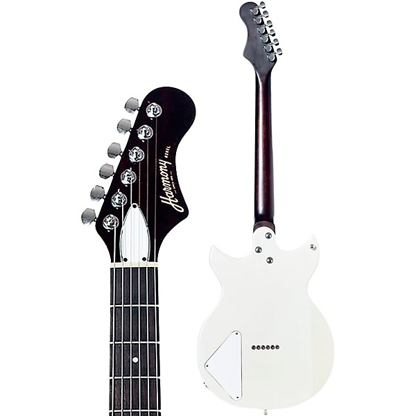 Harmony Rebel Electric Guitar Pearl White