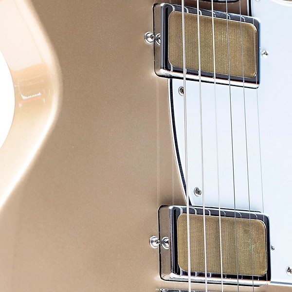 Harmony Rebel Electric Guitar Champagne