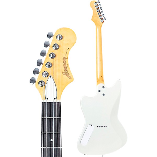 Harmony Silhouette Electric Guitar Pearl White