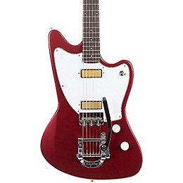 Harmony Silhouette With Bigsby Electric Guitar Burgundy