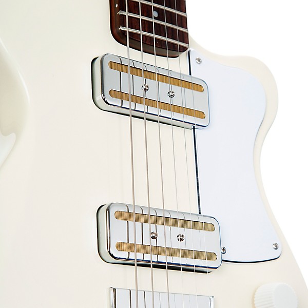 Harmony Juno Electric Guitar Pearl White