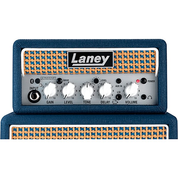 Laney Lionheart 4x3 Mini Stack With Bluetooth Blue