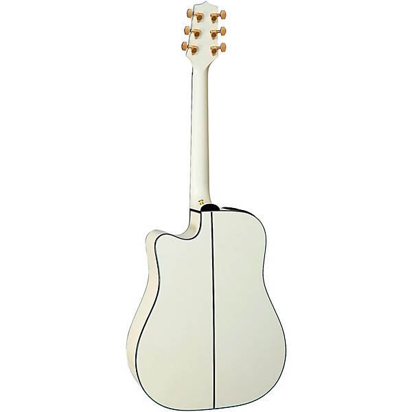 Takamine GD35CE Dreadnought Acoustic-Electric Guitar Pearl White