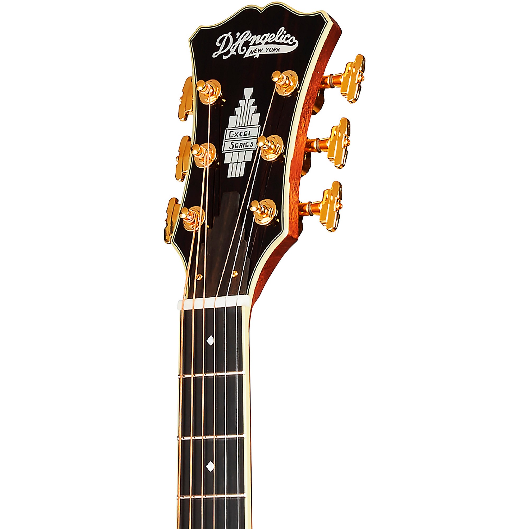 D'Angelico Excel Tammany OM Acoustic-Electric Guitar Autumn Burst