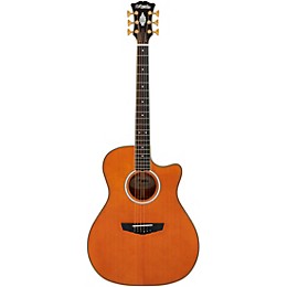 D'Angelico Excel Gramercy Grand Auditorium Acoustic-Electric Guitar Vintage Natural