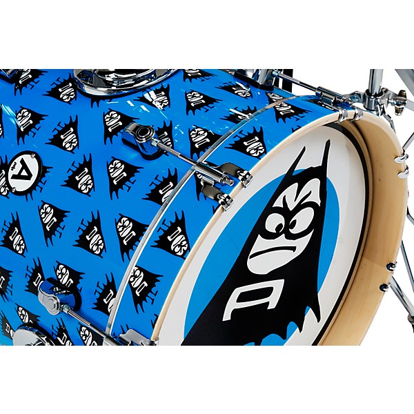 PDP by DW Aquabats Action Drums 4-Piece Shell Pack Cyan Blue