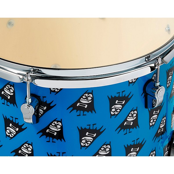 PDP Aquabats Action Drums 4-Piece Shell Pack Cyan Blue
