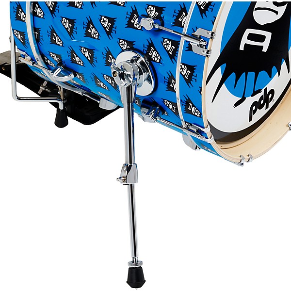 PDP by DW Aquabats Action Drums 4-Piece Shell Pack Cyan Blue