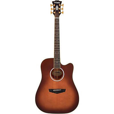 D'angelico Excel Bowery Dreadnought Acoustic-Electric Guitar Autumn Burst for sale