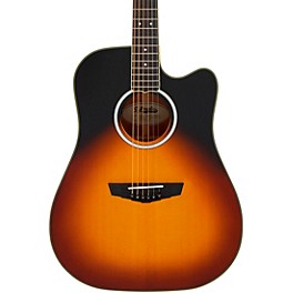 D'Angelico Excel Bowery Dreadnought Acoustic-E... D'Angelico Excel Bowery Dreadnought Acoustic-Electric Guitar Vintage Sunset