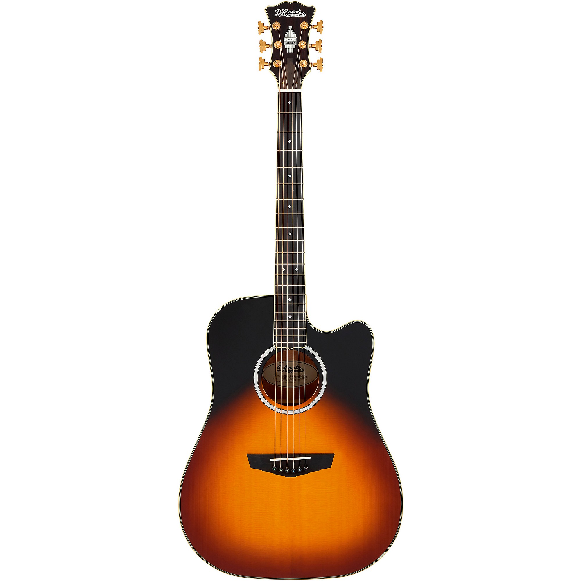 ギター D'Angelico Excel Bowery D'Angelico Excel Bowery Dreadnought Acoustic-Electric Guitar