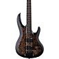 ESP LTD B-4 Electric Bass Guitar Ebony Charcoal Burst Satin thumbnail