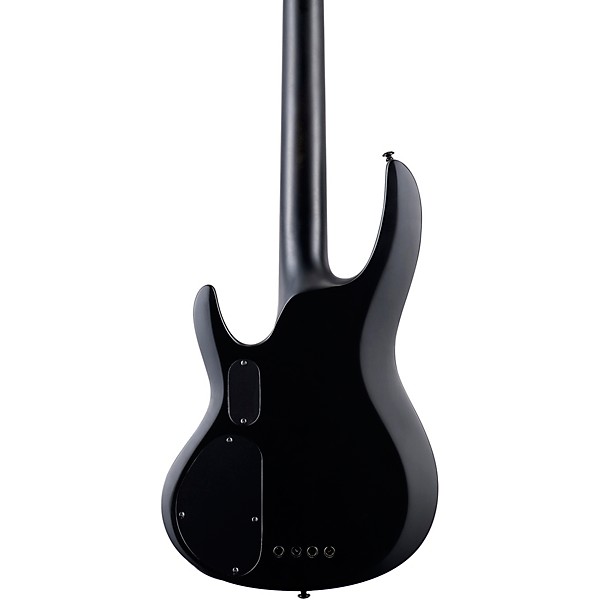 ESP LTD B-4 Electric Bass Guitar Ebony Charcoal Burst Satin