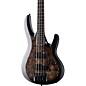 ESP LTD B-4 Electric Bass Guitar Ebony Charcoal Burst Satin