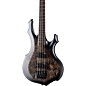 ESP LTD F-4 Electric Bass Guitar Ebony Charcoal Burst Satin