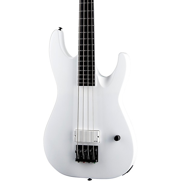 ESP LTD M-4 Electric Bass Guitar Snow White Satin