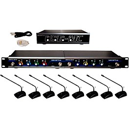 VocoPro USB-ACAPELLA-8 8-User Wireless Microphone/USB Interface Package, 902-927.20mHz