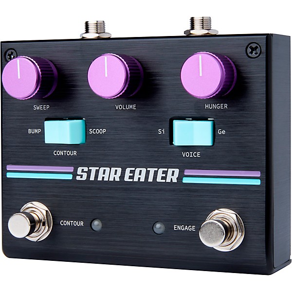 Pigtronix Star Eater Analog Fuzz Effects Pedal Black