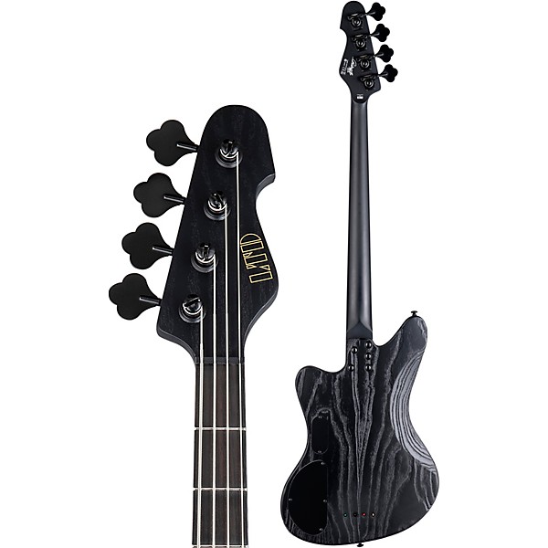 ESP LTD Orion-4 Electric Bass Guitar Black Blast