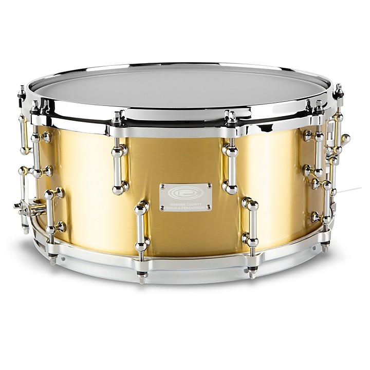 OCDP NAMM show 14×6.5 Orange County Drum & Percussion Bell Brass Snare 14 x 6.5 in.