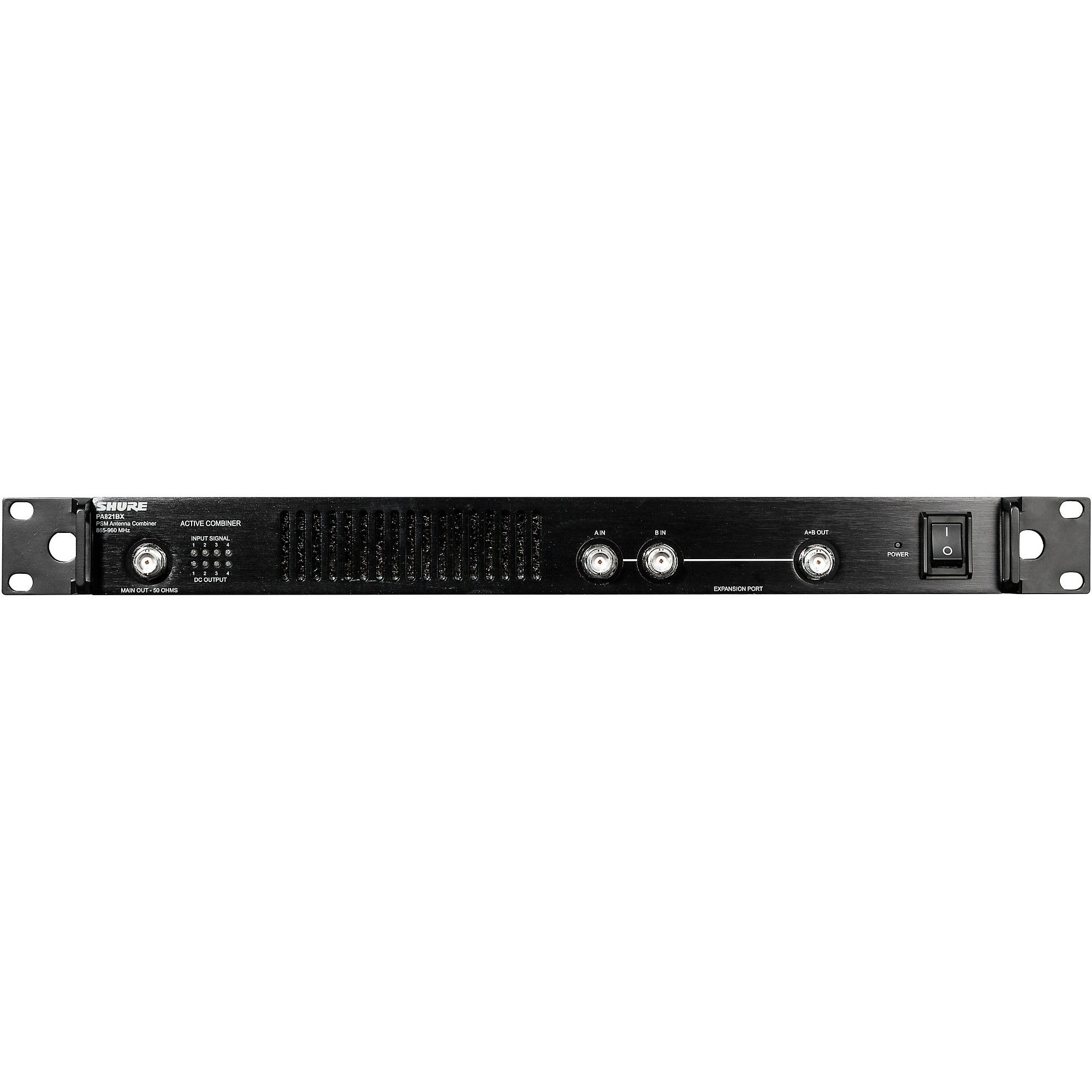 Open Box Shure PA821BX Eight-channel Antenna Combiner, 865-960 MHz