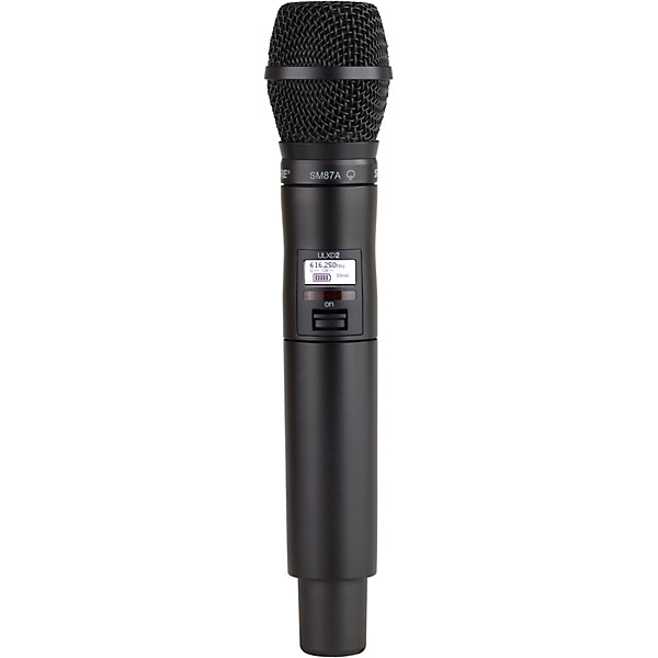 Shure ULXD2 SM87 Handheld Transmitter With SM87 Microphone 174