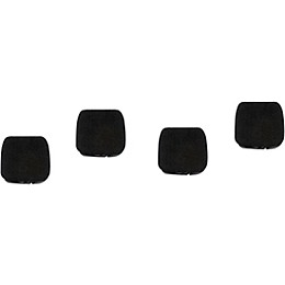 Shure ACVO4WS-B Black Foam Windscreen for Centraverse Overhead Condenser Microphones (Contains Four)