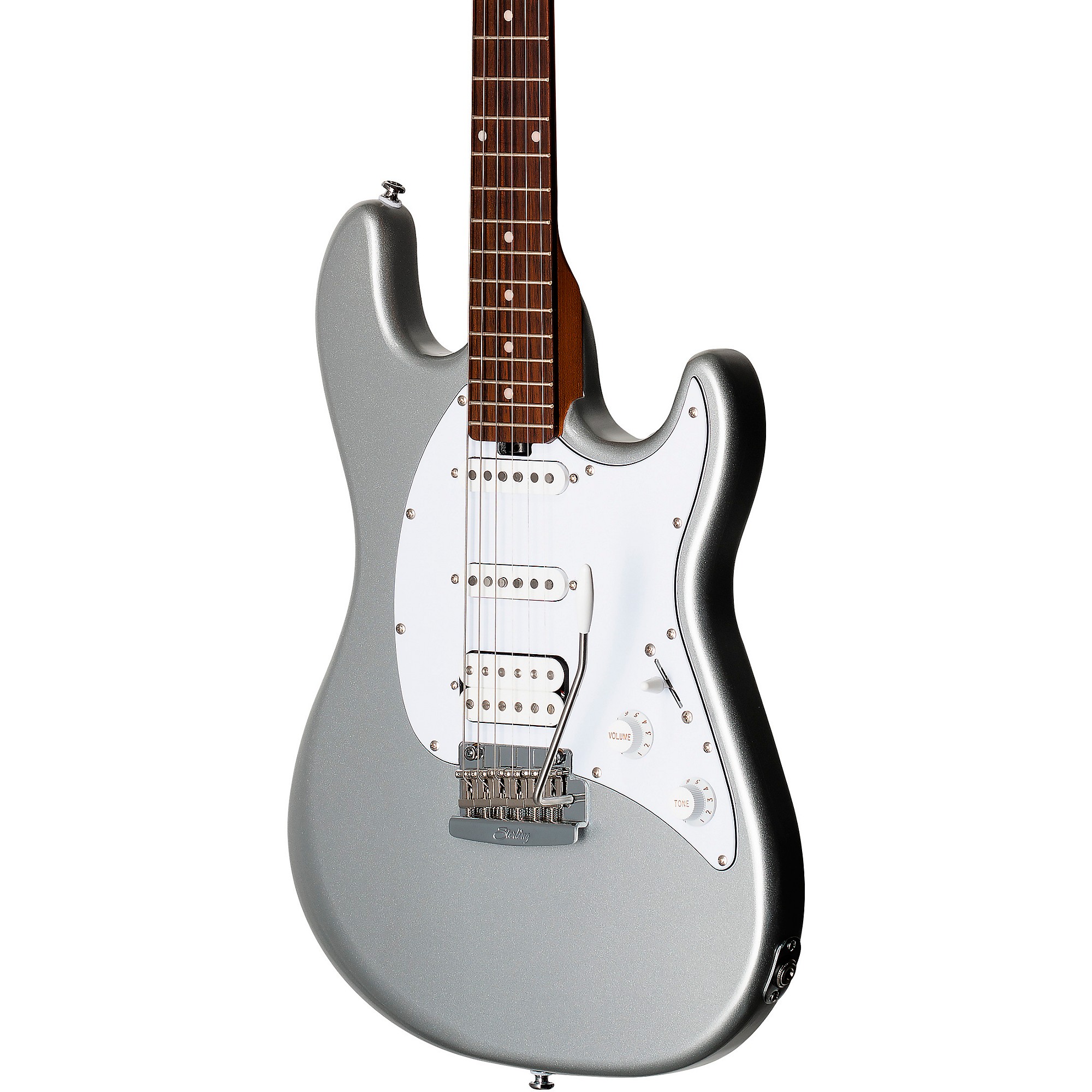 Sterling by Music Man Cutlass CT50HSS Electric Guitar Silver