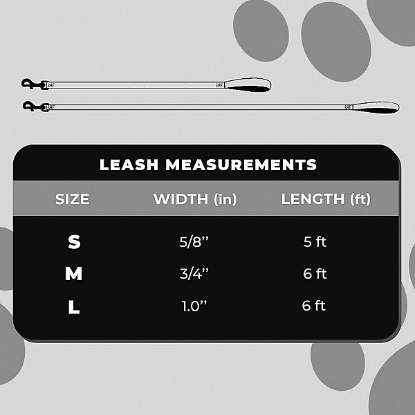 Fender Dog Leash Black/White Large