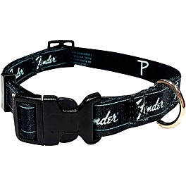 Fender Dog Collar Black/White Small Fender Dog Collar Black/White Medium