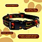 Fender Dog Collar Black/Yellow/Red Small