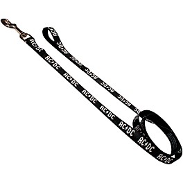 Perri's ACDC Dog Leash Black/White Medium Perri's ACDC Dog Leash Black/White Medium