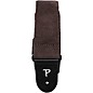 Perri's Corduroy Guitar Strap Brown 2 in.