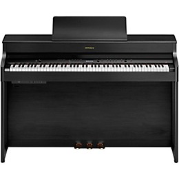 Roland HP702 Digital Upright Piano With Bench Charcoal Black