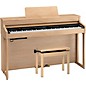 Roland HP702 Digital Upright Piano With Bench Light Oak thumbnail