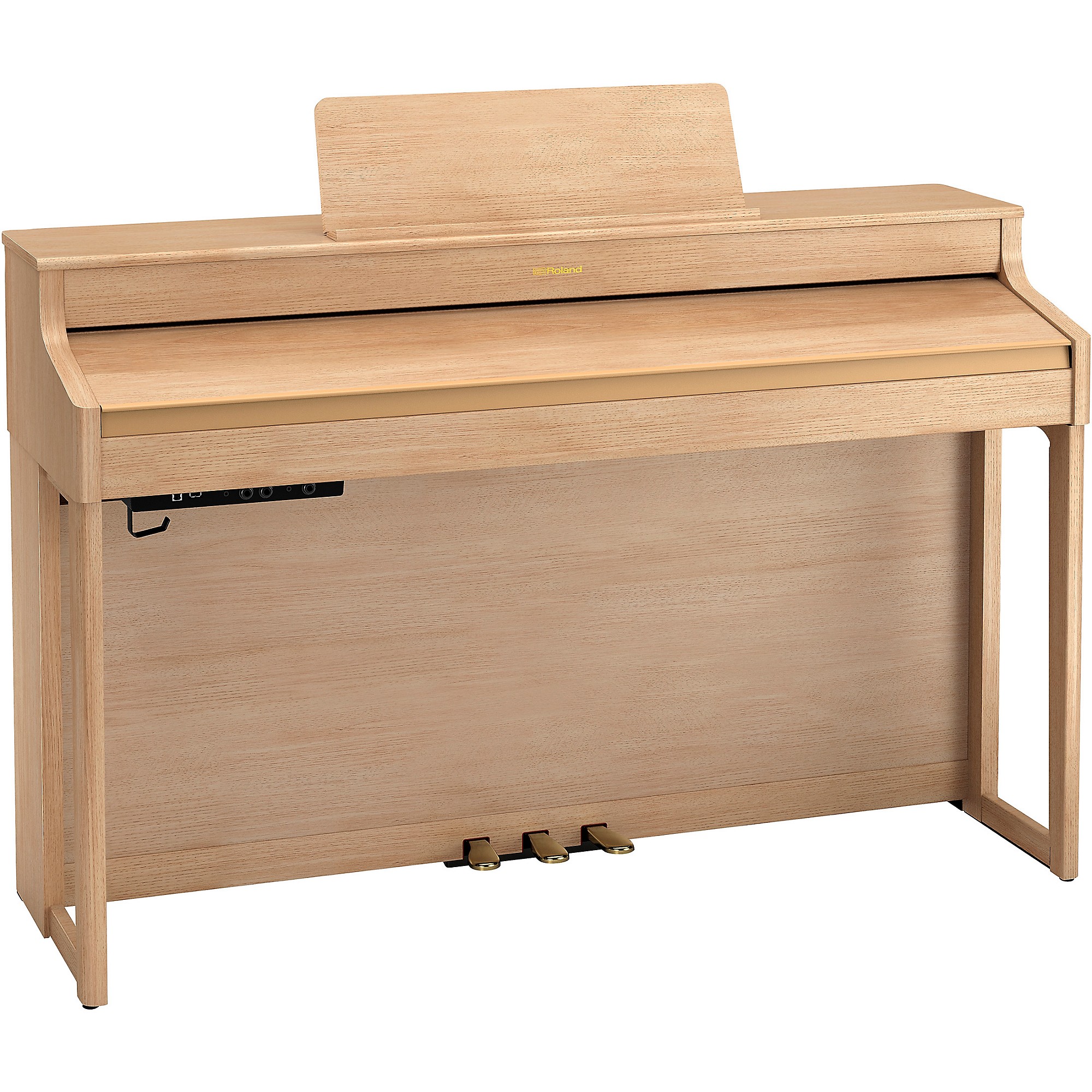 Roland HP702 Digital Upright Piano With Bench Light Oak | Guitar 