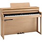 Roland HP704 Digital Upright Piano With Bench Light Oak