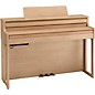 Roland HP704 Digital Upright Piano With Bench Light Oak