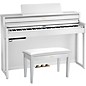 Roland HP704 Digital Upright Piano With Bench White thumbnail
