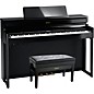 Roland HP704 Digital Upright Piano With Bench Polished Ebony thumbnail