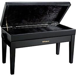 Roland LX705 Premium Digital Upright Piano With Bench Polished Ebony